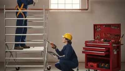 Emergency plumber repairing a burst pipe for Orlando, FL homes