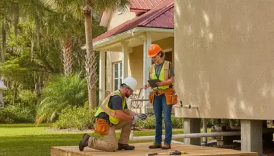 Orlando, FL plumber repairing a sink for plumbing repair service at plumberorlandofl-new.com