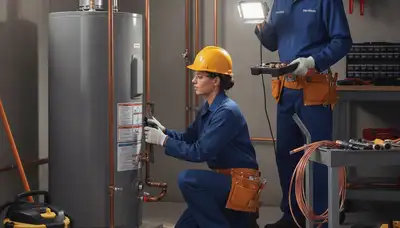 Orlando, FL plumber repairing a home pipe for plumbing repair service