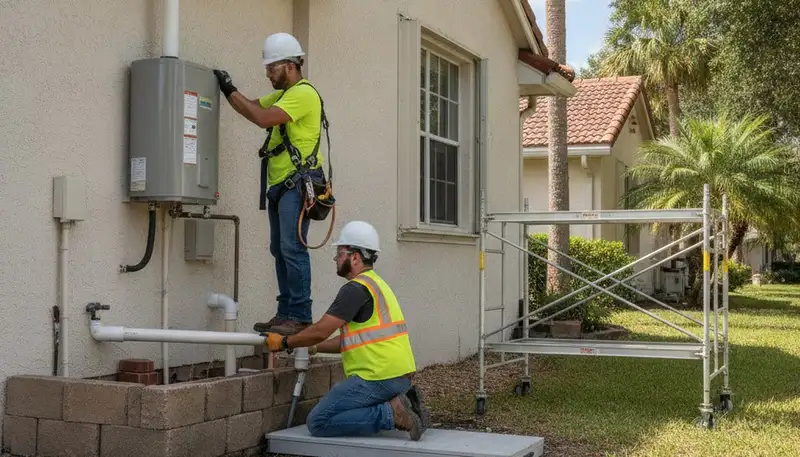 Orlando, FL plumbing repair service truck for residential and commercial plumbing emergencies