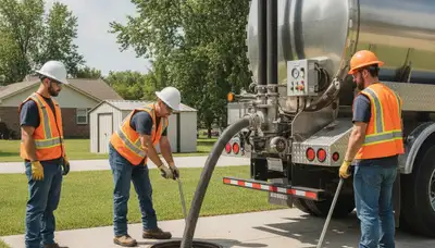 On Call Plumbers septic pumping service in Orlando, FL for residential plumbing maintenance