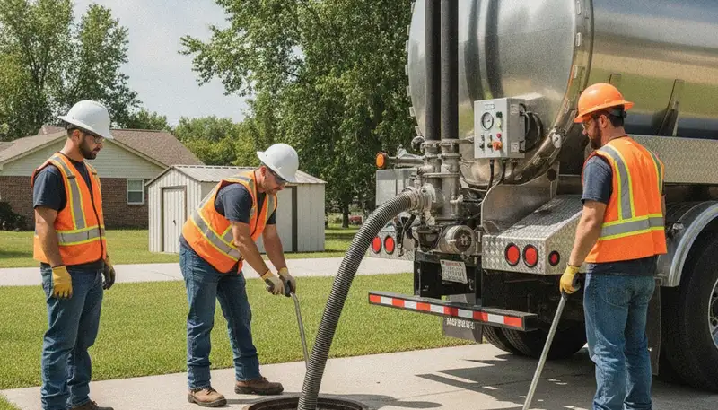 On Call Plumbers septic pumping service in Orlando, FL for residential plumbing maintenance