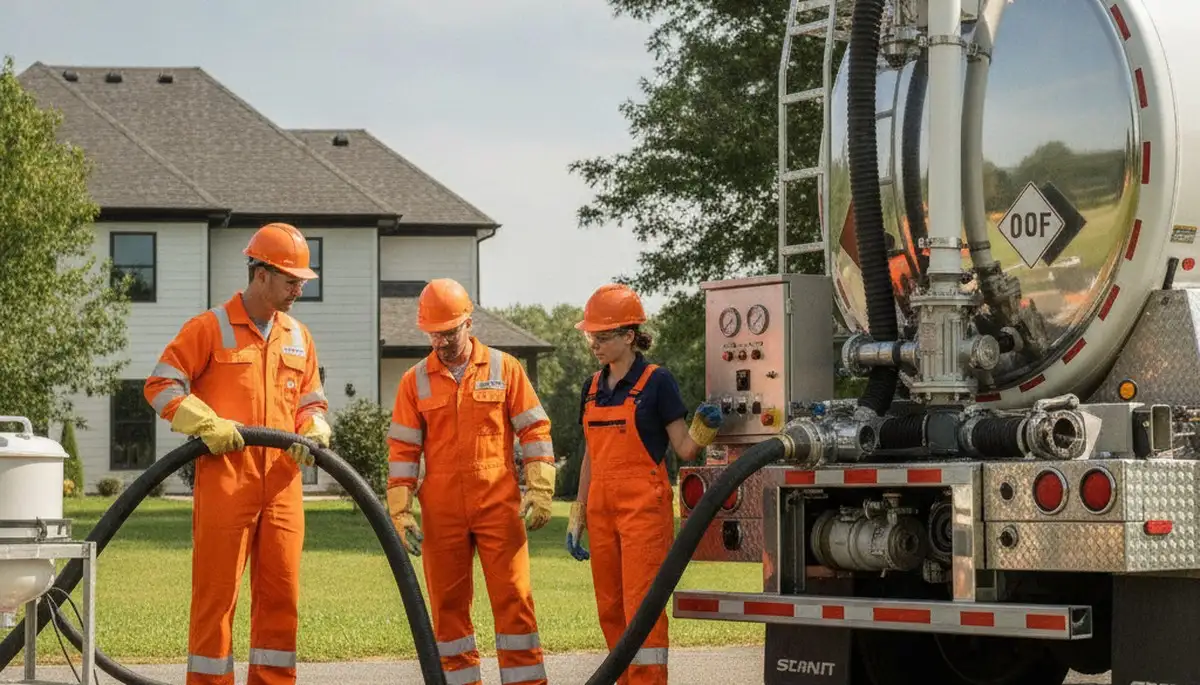 On Call Plumbers providing septic pumping service for Orlando, FL homes
